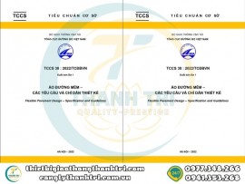 Tải TCCS 38 2022 TCĐBVN PDF Áo Đường Mềm