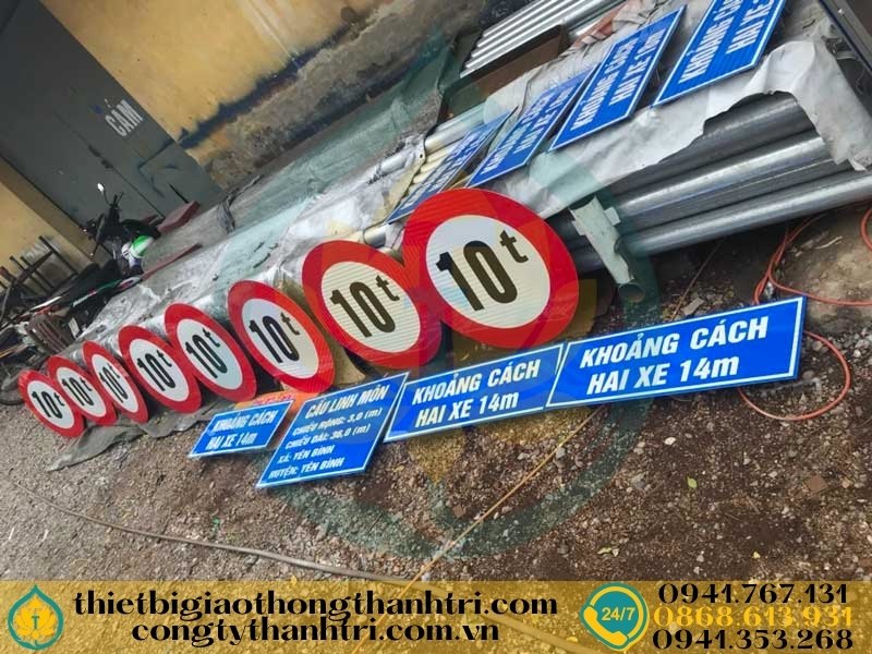 Cung cấp biển báo giao thông tại Thái Bình