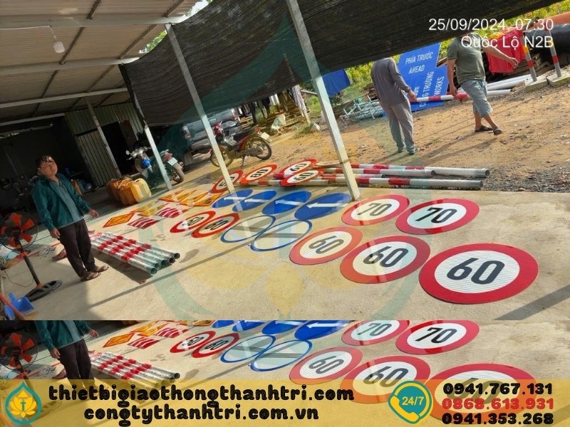 Cung cấp biển báo giao thông tại Thanh Hoá