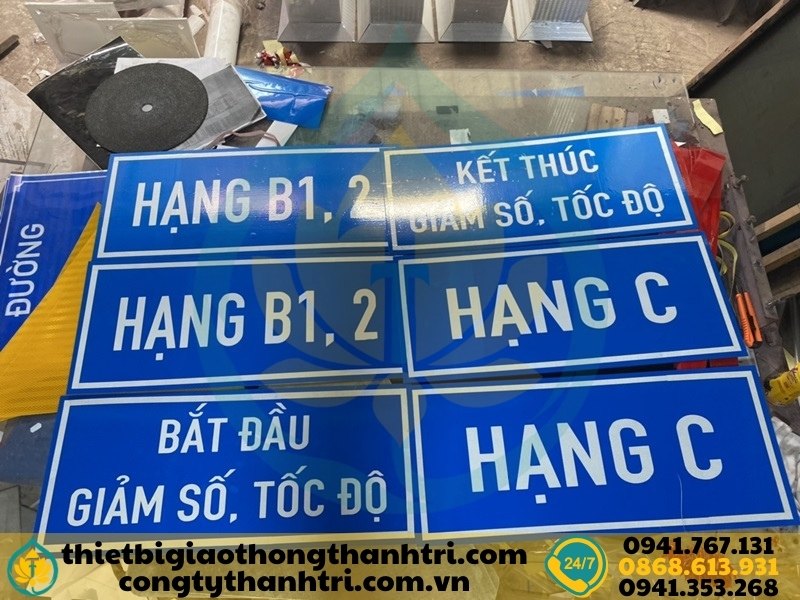 Cung cấp biển báo giao thông phản quang quý 2 năm 2026