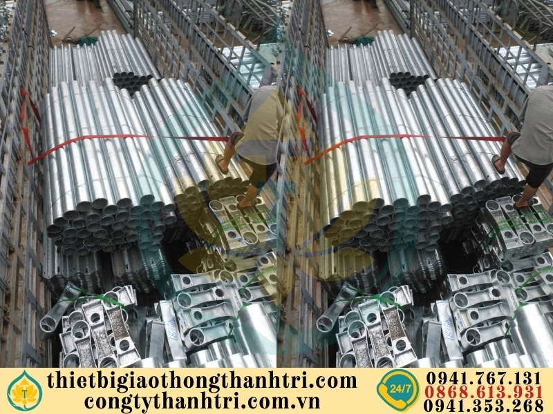 Cung cấp lan can cầu đường mạ kẽm nhúng nóng tại BRVT