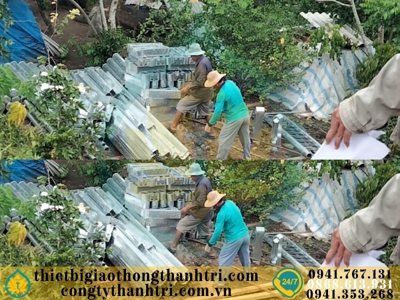 Cung cấp lan can cầu đường mạ kẽm nhúng nóng tại Bắc Cạn