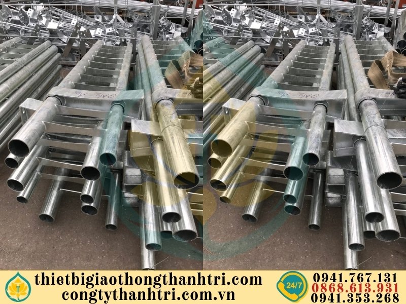 Cung cấp lan can cầu đường mạ kẽm nhúng nóng tại Bắc Ninh