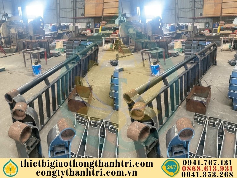 Cung cấp lan can cầu đường mạ kẽm nhúng nóng tại Bến Tre