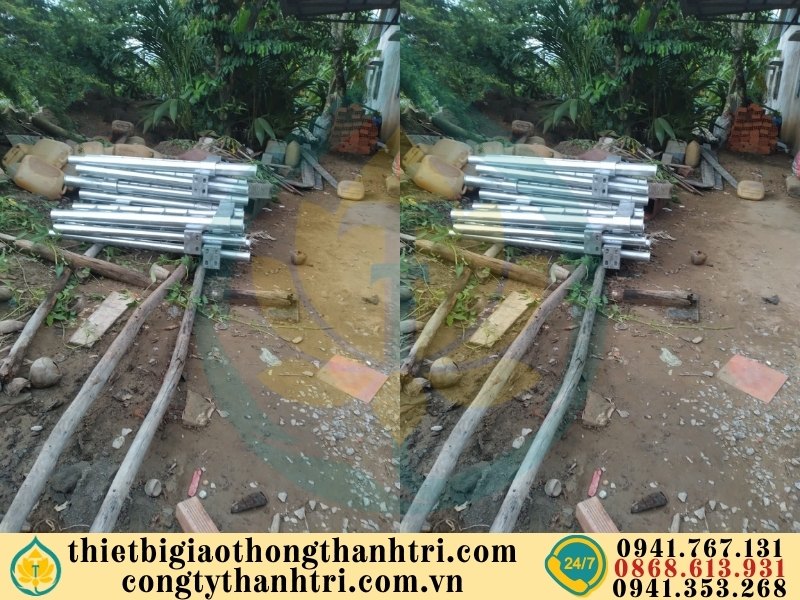 Cung cấp lan can cầu đường mạ kẽm nhúng nóng tại Bình Định