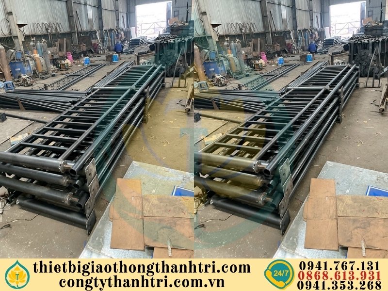 Cung cấp lan can cầu đường mạ kẽm nhúng nóng tại Bình Phước
