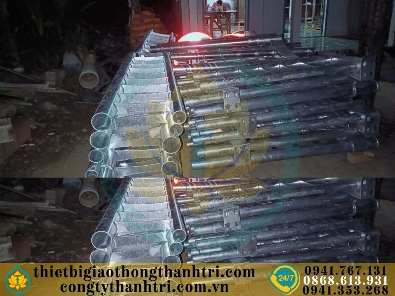 Cung cấp lan can cầu đường mạ kẽm nhúng nóng tại Bình Thuận