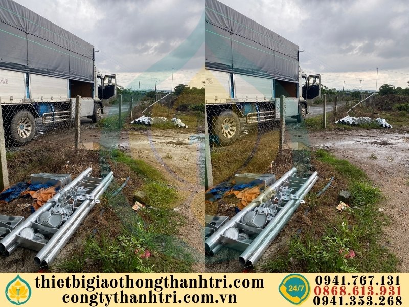 Cung cấp lan can cầu đường mạ kẽm nhúng nóng tại Cà Mau