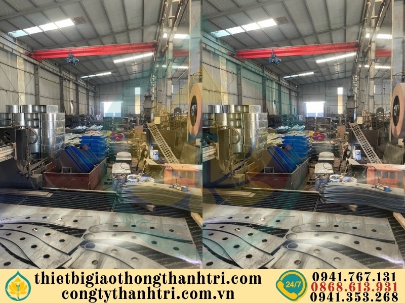 Cung cấp lan can cầu đường mạ kẽm nhúng nóng tại Cà Mau