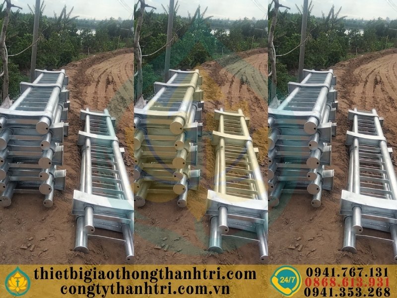 Cung cấp lan can cầu đường mạ kẽm nhúng nóng tại Cao Bằng