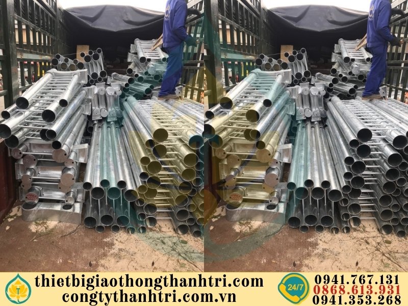 Cung cấp lan can cầu đường mạ kẽm nhúng nóng tại Cao Bằng