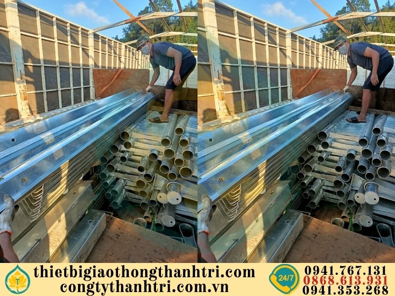 Cung cấp lan can cầu đường mạ kẽm nhúng nóng tại Đắc Nông