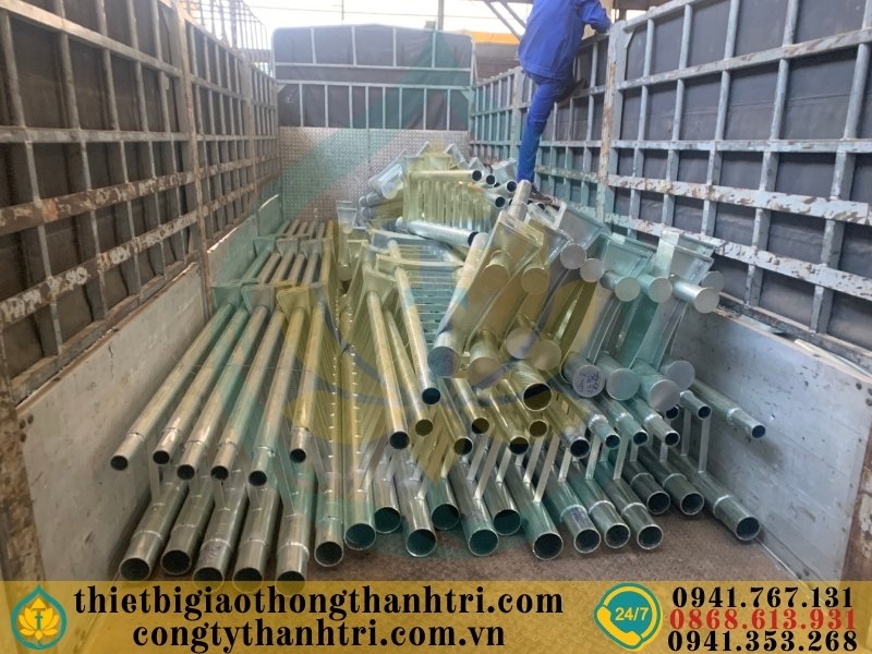 Cung cấp lan can cầu đường mạ kẽm nhúng nóng tại Hải Phòng