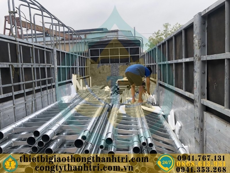 Cung cấp lan can cầu đường mạ kẽm nhúng nóng tại Hải Phòng