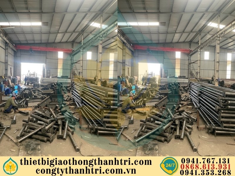 Cung cấp lan can cầu đường mạ kẽm nhúng nóng tại Hậu Giang Cung cấp lan can cầu đường mạ kẽm nhúng nóng tại Hậu Giang