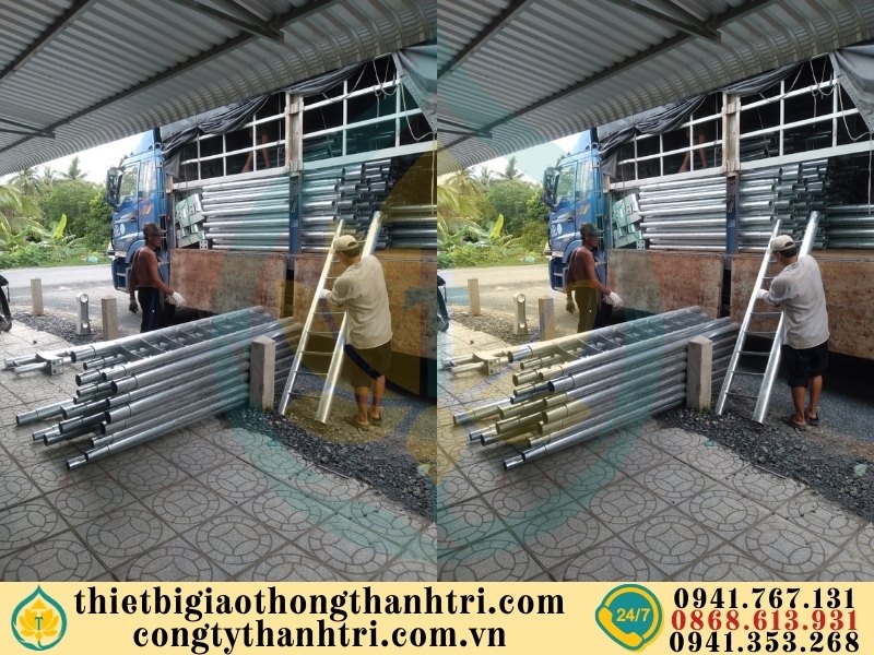 Cung cấp lan can cầu đường mạ kẽm nhúng nóng tại Kon Tum