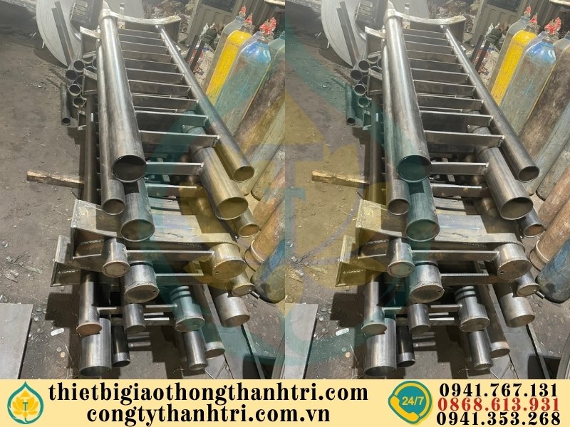 Cung cấp lan can cầu đường mạ kẽm nhúng nóng tại Lai Châu