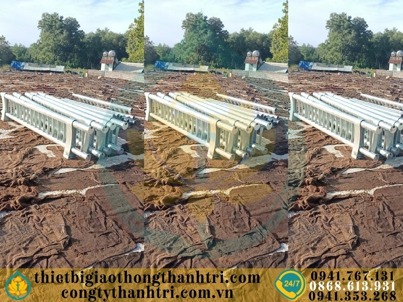 Cung cấp lan can cầu đường mạ kẽm nhúng nóng tại Ninh Bình