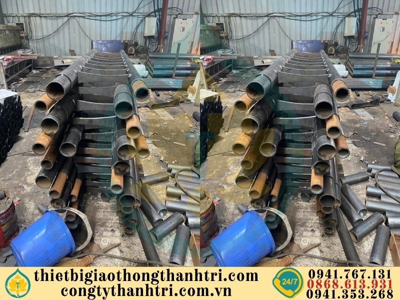 Cung cấp lan can cầu đường mạ kẽm nhúng nóng tại Ninh Thuận