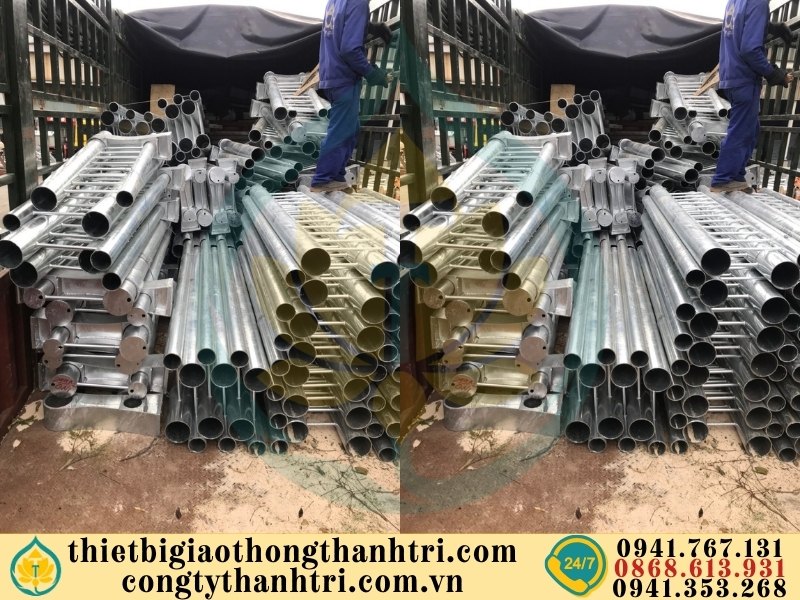 Cung cấp lan can cầu đường mạ kẽm nhúng nóng tại Phú Thọ