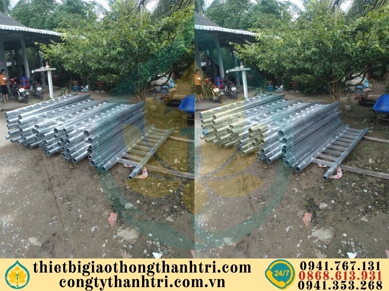 Cung cấp lan can cầu đường mạ kẽm nhúng nóng tại Phú Yên