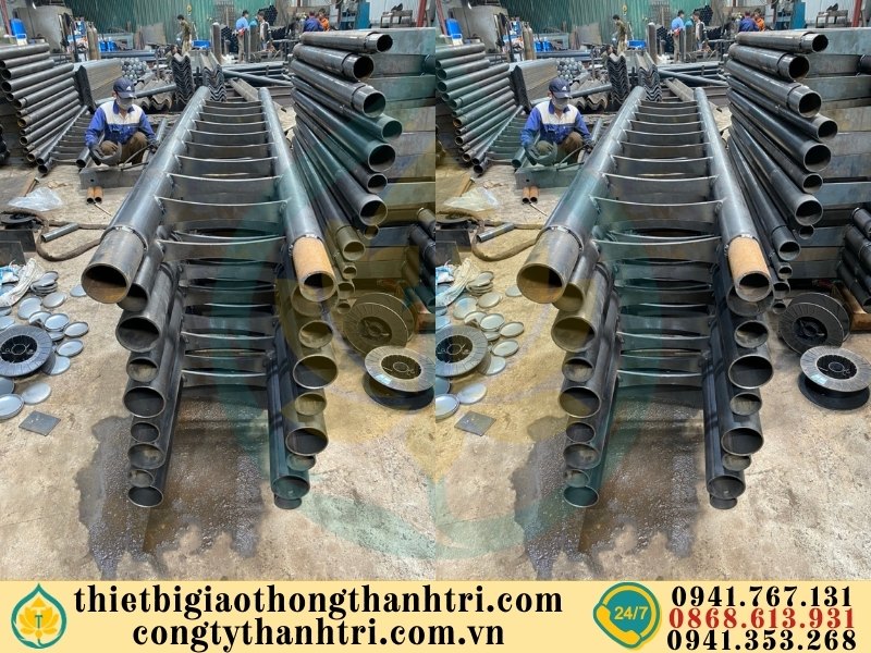 Cung cấp lan can cầu đường mạ kẽm nhúng nóng tại Sơn La