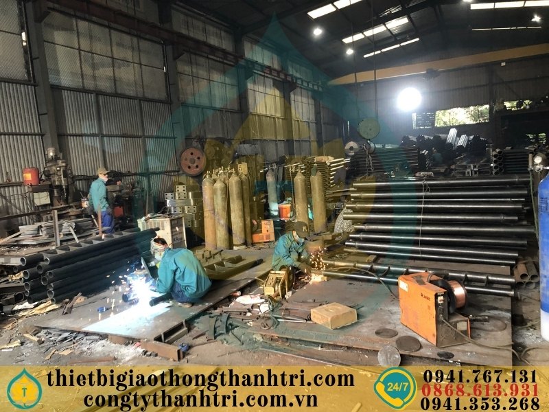 Cung cấp lan can cầu đường mạ kẽm nhúng nóng tại Thái Nguyên