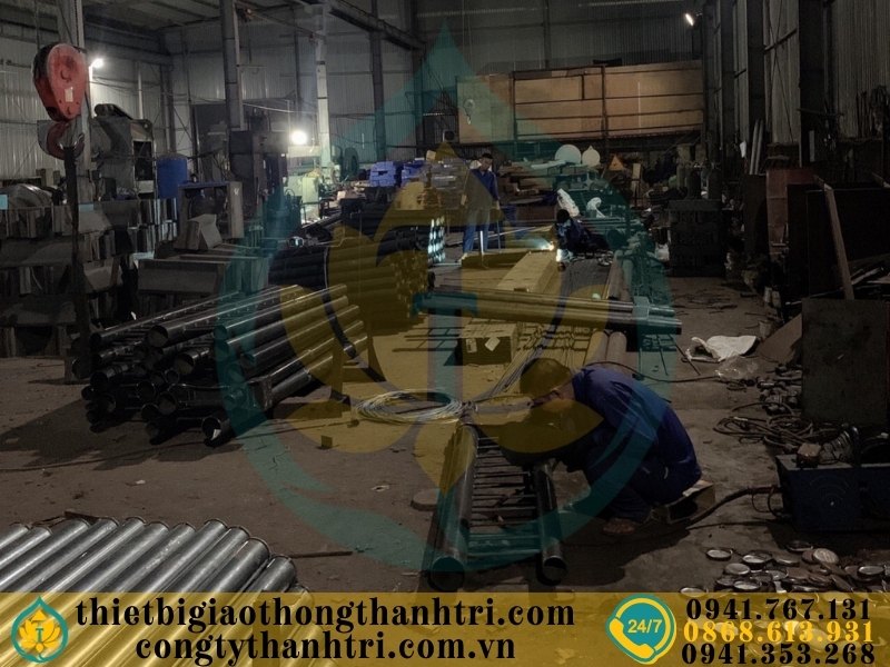 Cung cấp lan can cầu đường mạ kẽm nhúng nóng tại Tiền Giang