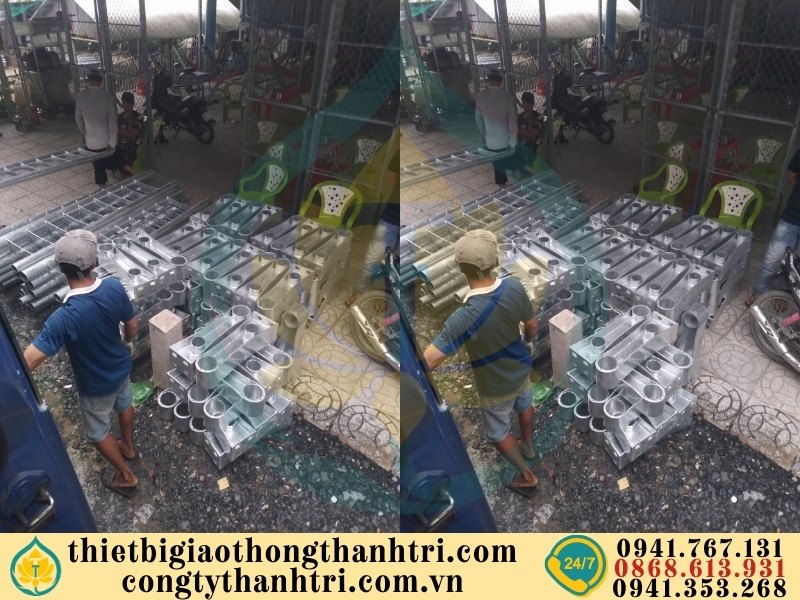 Cung cấp lan can cầu đường mạ kẽm nhúng nóng tại Yên Bái