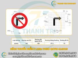 Tìm Hiểu Biển Báo Cấm Rẽ Phải P.123b