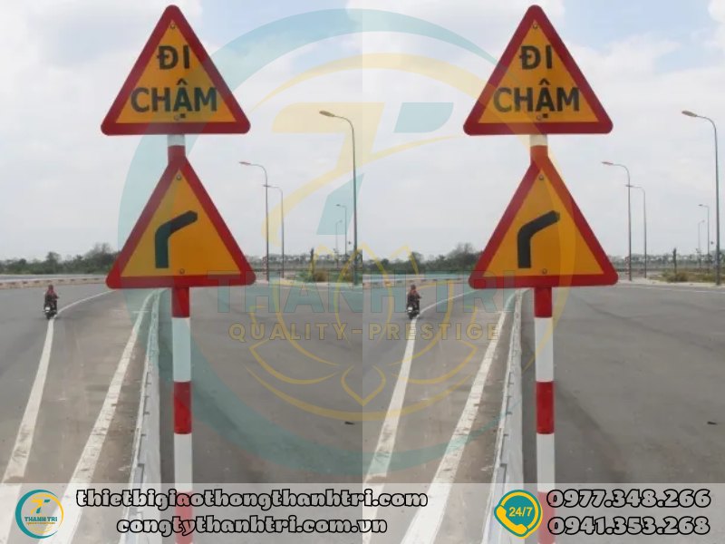 Biển báo đi chậm W.245