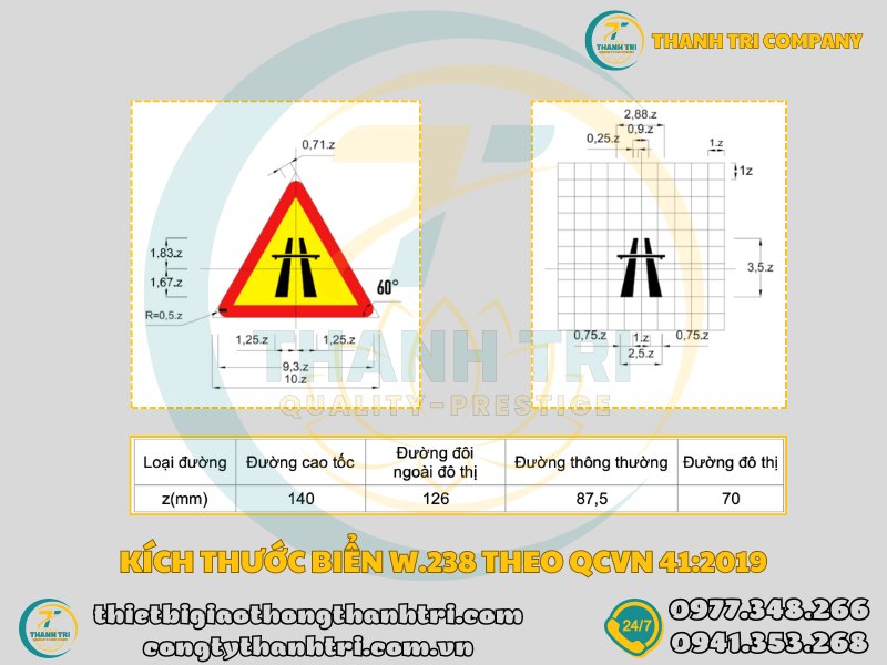 Biển báo đường cao tốc phía trước