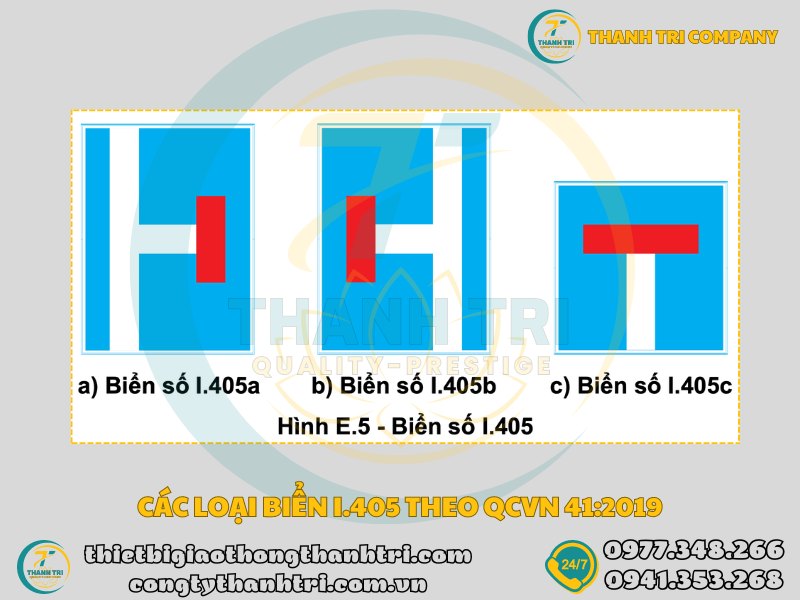 Biển báo hiệu đường cụt I.405