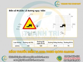 Tìm Hiểu Biển Báo Lề Đường Nguy Hiểm W.222b