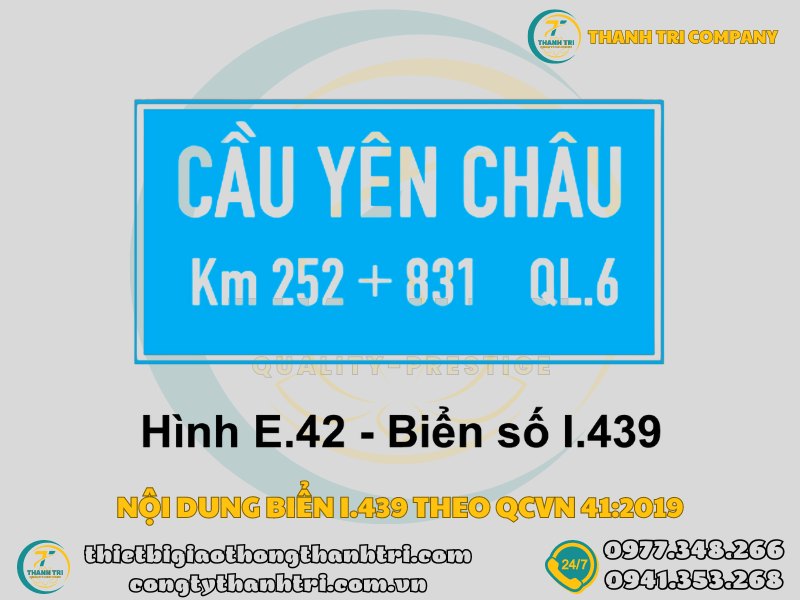 Biển báo tên cầu I.439