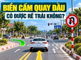 Biển Cấm Quay Đầu Có Được Rẽ Trái Không? Phân Biệt P.123a Và P.124