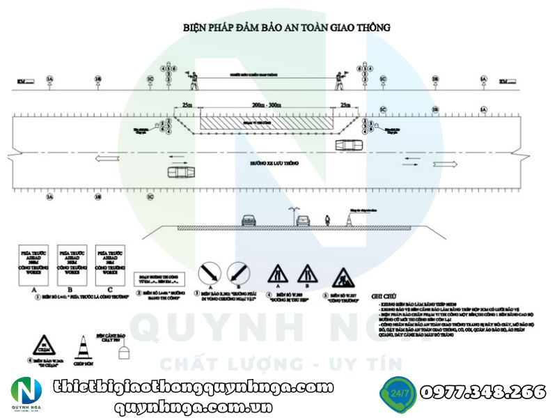 Biện pháp đảm bảo an toàn giao thông trong thi công