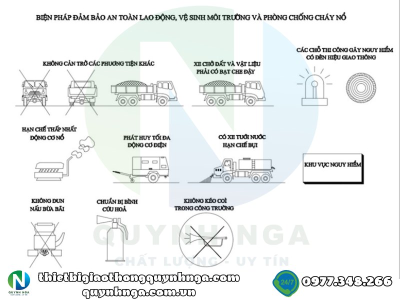 Biện pháp đảm bảo an toàn lao động trong thi công