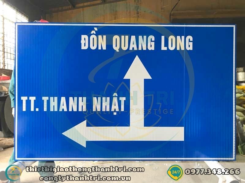 Cung cấp biển báo giao thông đường bộ đường thuỷ tại Điện Biên