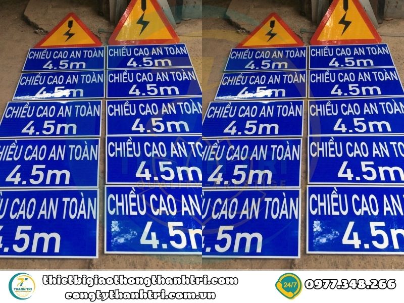Cung cấp biển báo giao thông đường bộ đường thuỷ tại Hà Nội