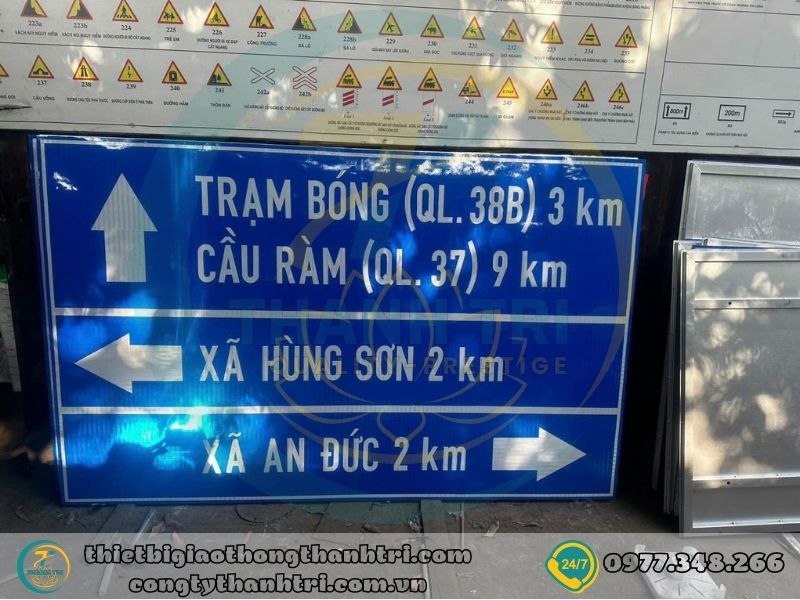 Cung cấp biển báo giao thông đường bộ đường thuỷ tại Phú Thọ