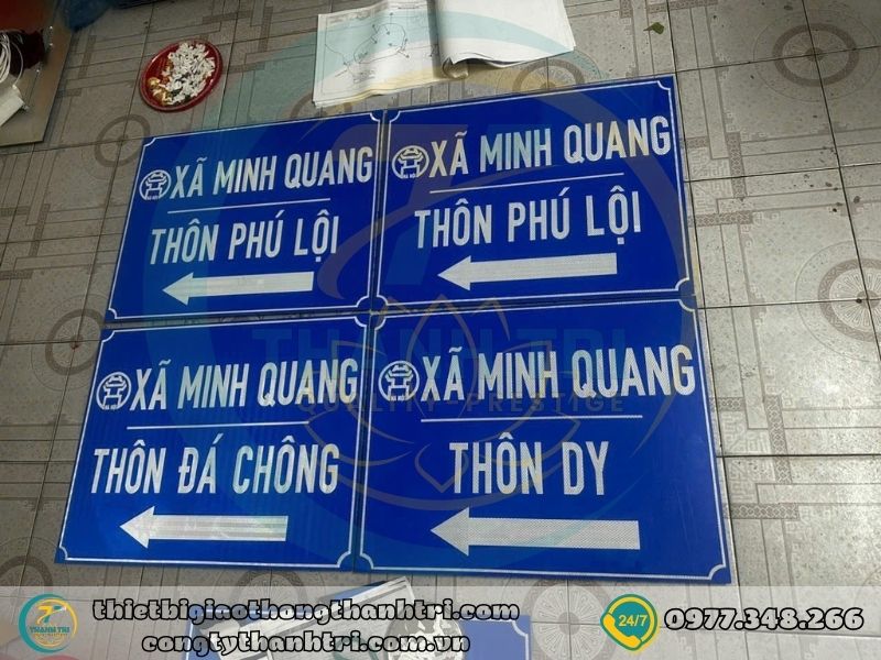 Cung cấp biển báo giao thông đường bộ đường thuỷ tại Quảng Ninh