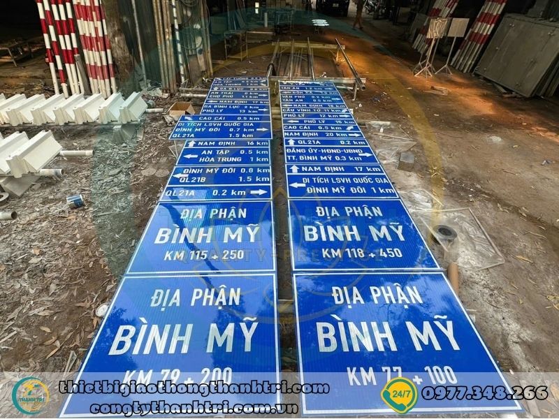 Cung cấp biển báo giao thông đường bộ đường thuỷ tại Tuyên Quang