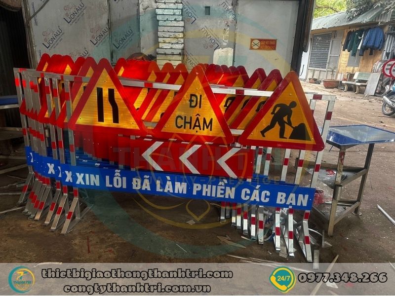 Cung cấp biển báo giao thông đường bộ đường thuỷ tại Hải Dương