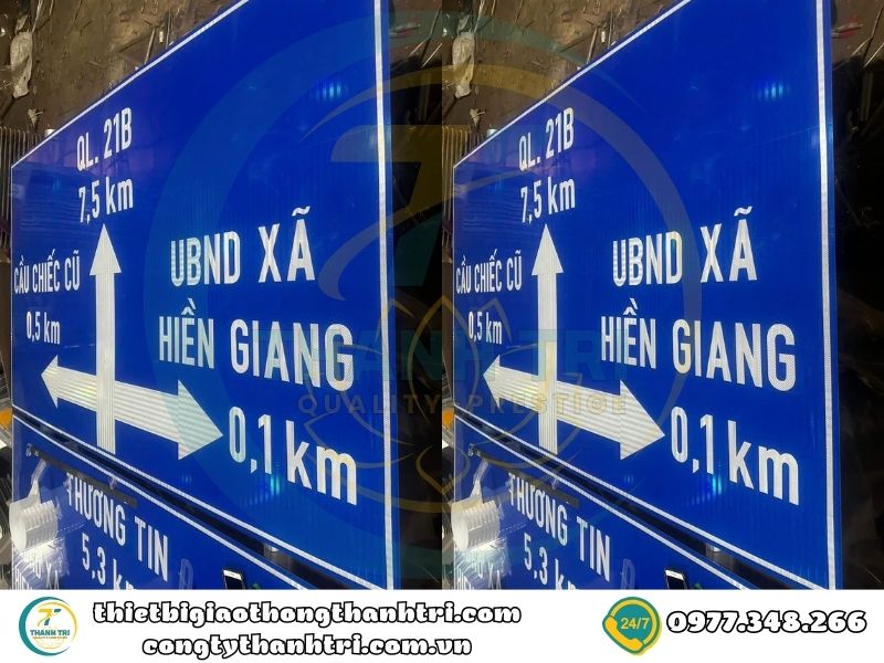 Cung cấp biển báo giao thông đường bộ đường thuỷ tại Bắc Giang