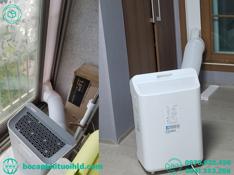 Combo máy lọc không khí và bộ cấp khí tươi HLD
