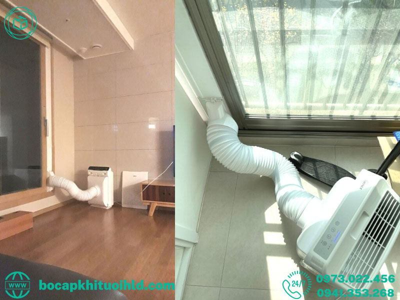 Combo máy lọc không khí và bộ cấp khí tươi HLD