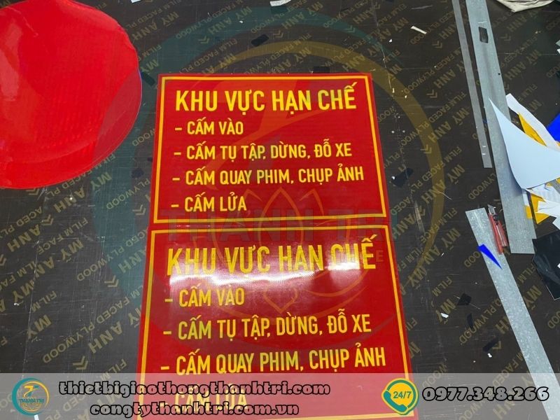Cung cấp biển báo giao thông đường bộ đường thuỷ tại Tây Ninh