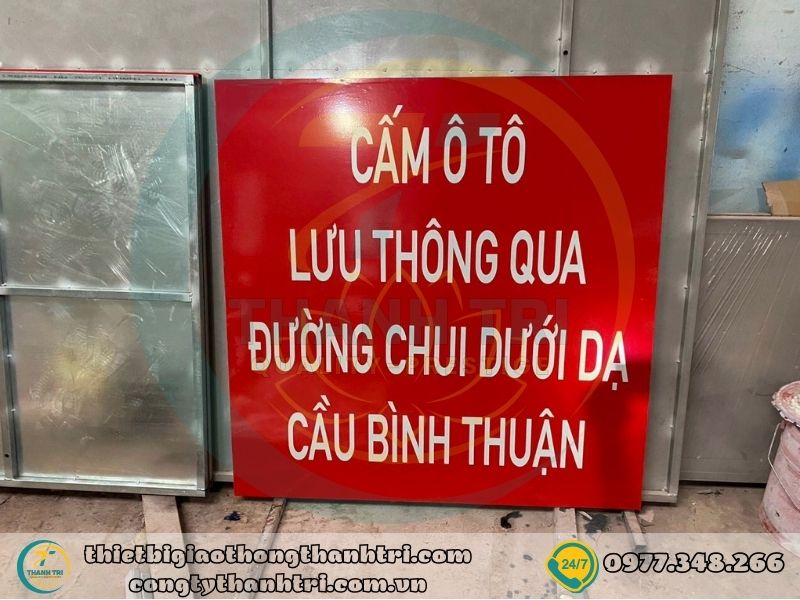 Cung cấp biển báo giao thông đường bộ đường thuỷ tại Quảng Ngãi