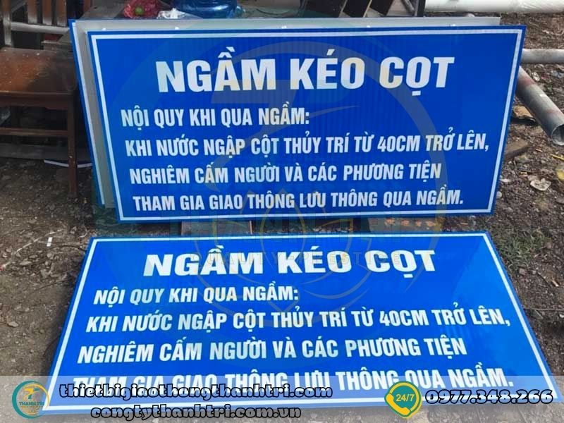 Cung cấp biển báo giao thông đường bộ đường thuỷ tại Thanh Hoá